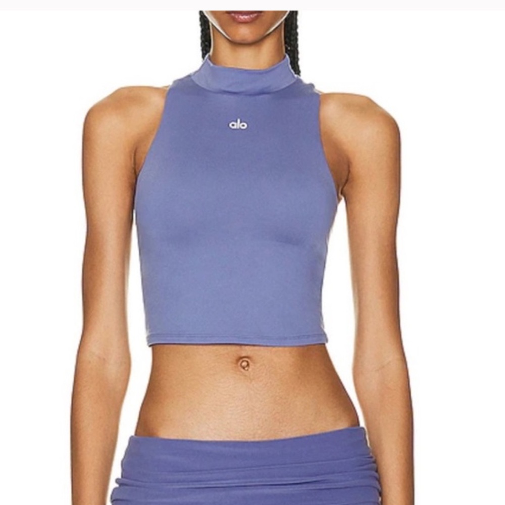 Alosoft Top That Bra Tank Infinity Blue